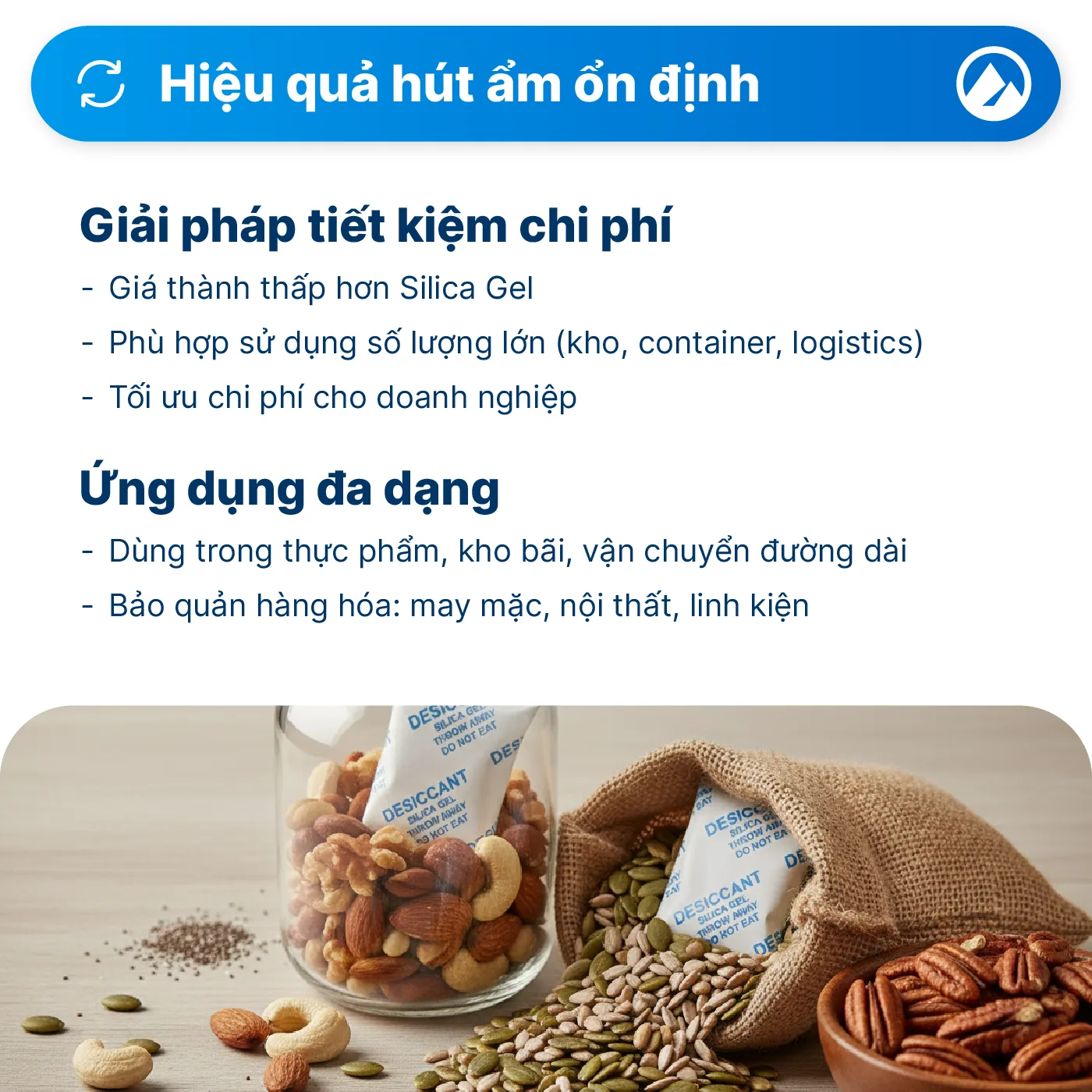 Gói Hút Ẩm Clay 30 Gram – Giải Pháp Chống Ẩm Tiết Kiệm, Hiệu Quả Cao