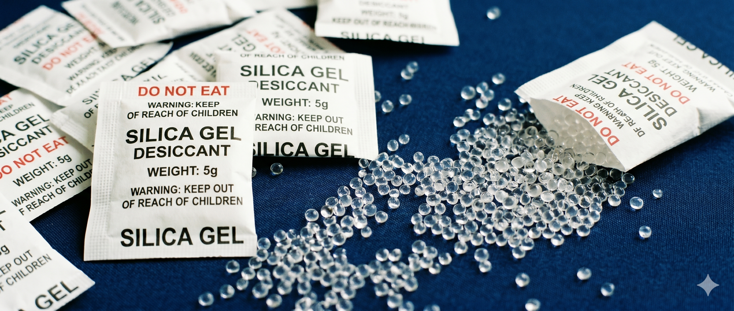 Gói Hút Ẩm Silica Gel Đà Nẵng 1 gói hút ẩm Silica Gel tại Đà Nẵng